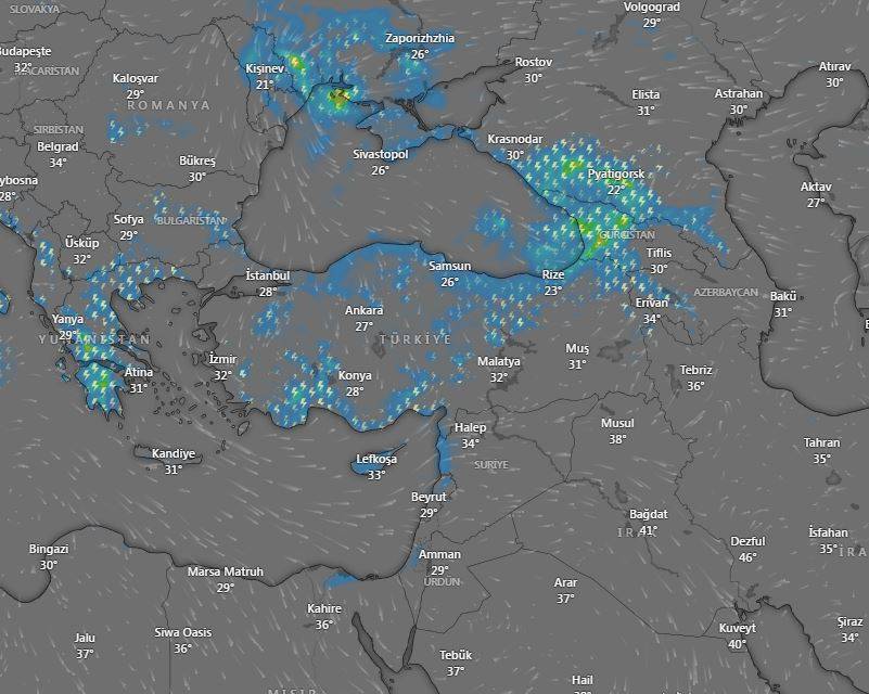 Doğu Karadeniz'de ‘sağanak’ alarmı: 4 il için sarı kodlu uyarı 16